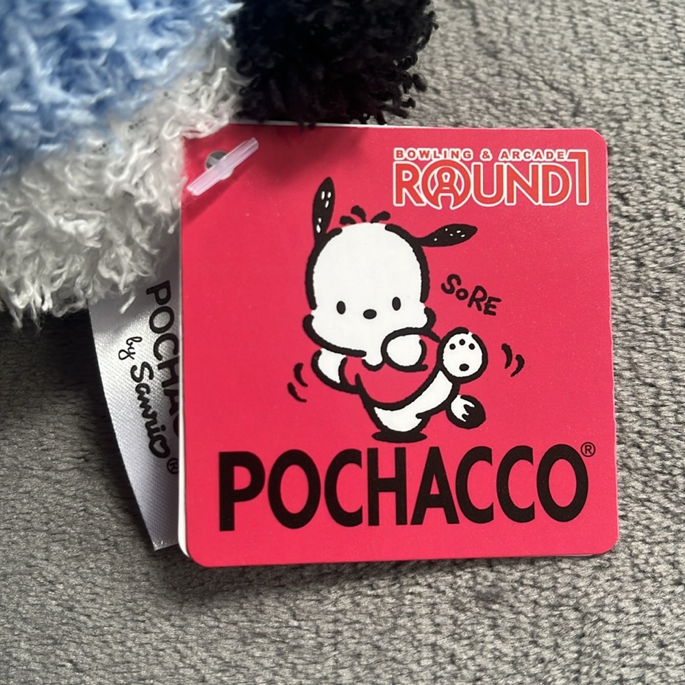 Pochacco Happy Series Fabric Plush - Picture 3 of 4